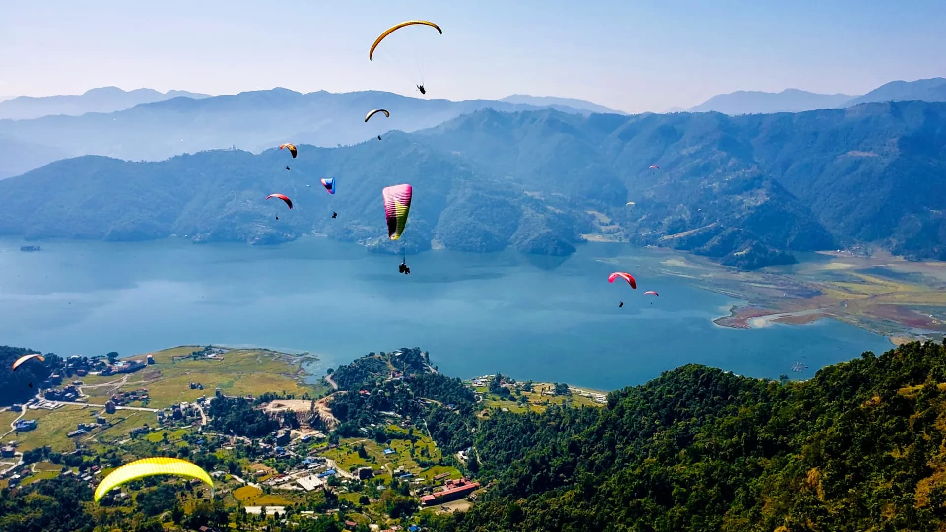 Paragliding destination
